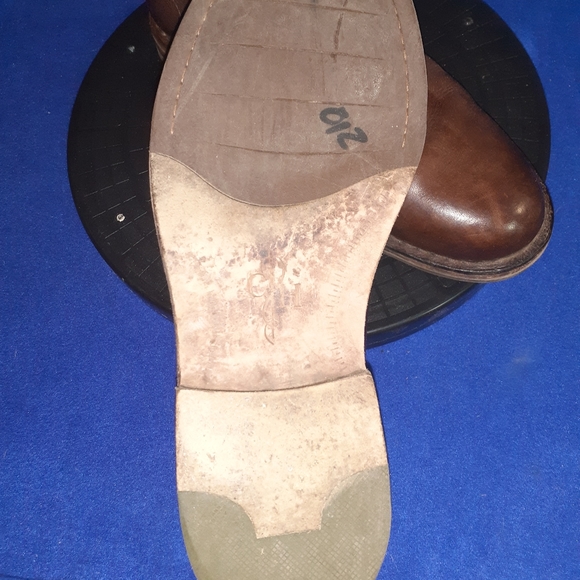 Cole Haan Men's Brown Leather 3 Eyelet Dress Chukka Boots Sz. 10M-US - Picture 9 of 9